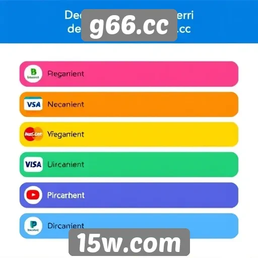 Métodos de pagamento aceitos no g66.cc